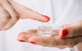 adaptação de lentes de contato