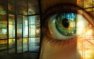 Olho em profundidade com possibilidade de vitrectomia posterior