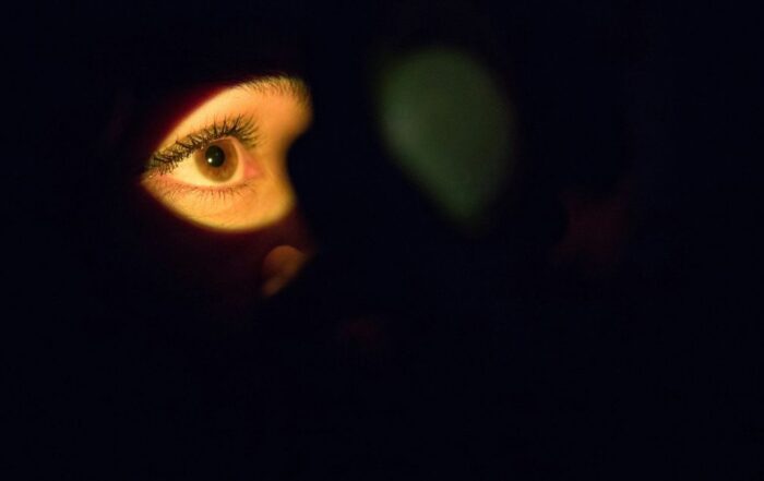 Exame de OCT e mapeamento de retina